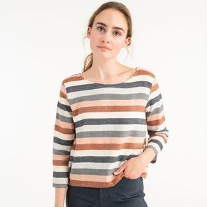 LAUDE the Label / Tribe Alive cotton long-sleeve stripe tee
